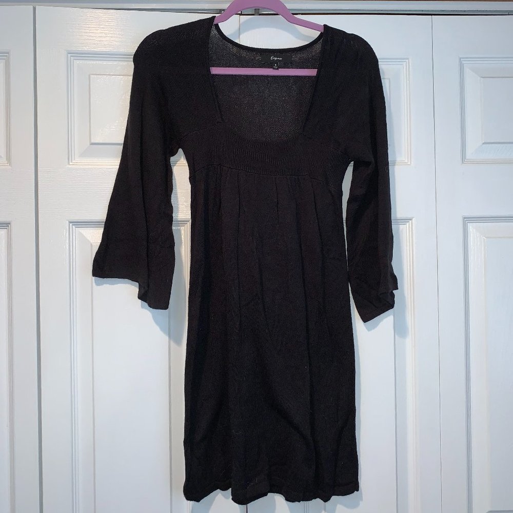Express Flare Sleeve Sweater Dress